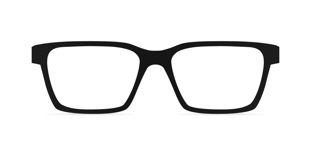 Nina Mûr Steven eyeglasses in Black — handcrafted Madrid birch wood frame
