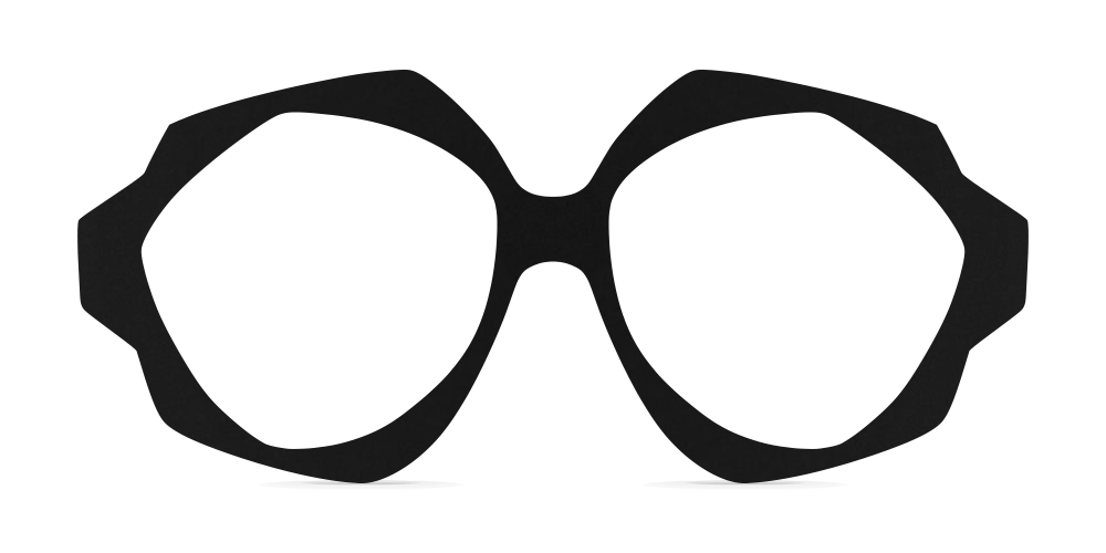 Nina Mûr Jackeline eyeglasses in Black — handcrafted Madrid birch wood frame