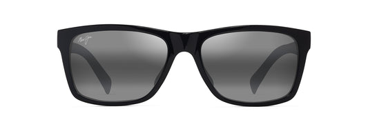 Maui Jim Kowelo sunglasses in Shiny Black, front view