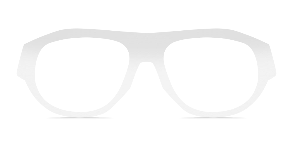 Nina Mûr Beltran eyeglasses in White High Gloss — handcrafted Madrid birch wood frame