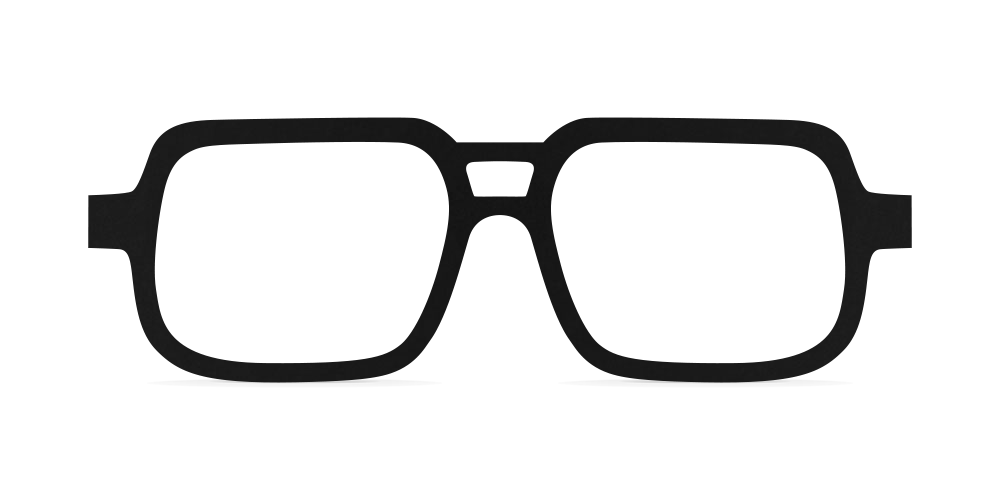 Nina Mûr Joaquin eyeglasses in Black — handcrafted Madrid birch wood frame