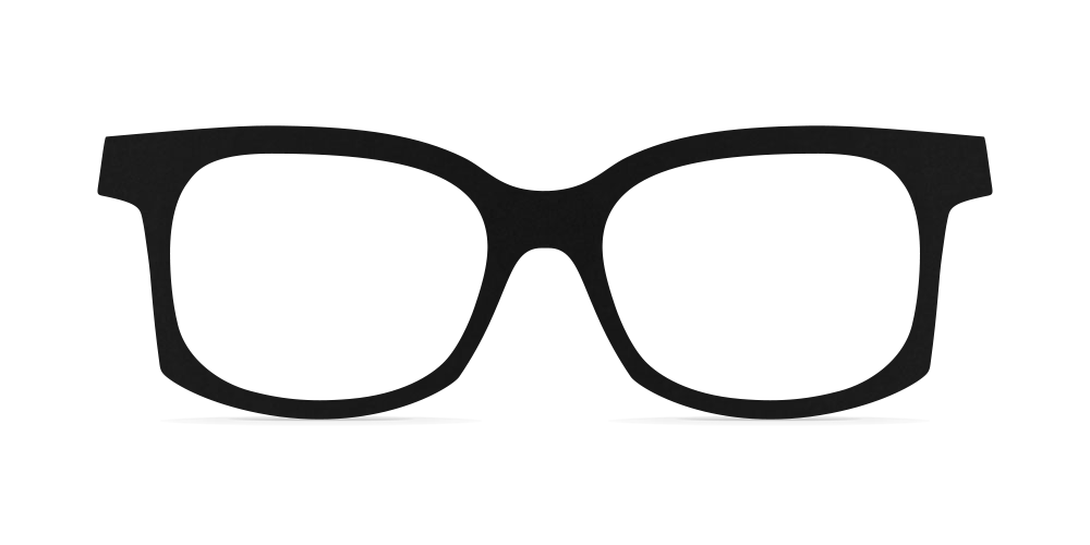 Nina Mûr Rachel eyeglasses in Black — handcrafted Madrid birch wood frame