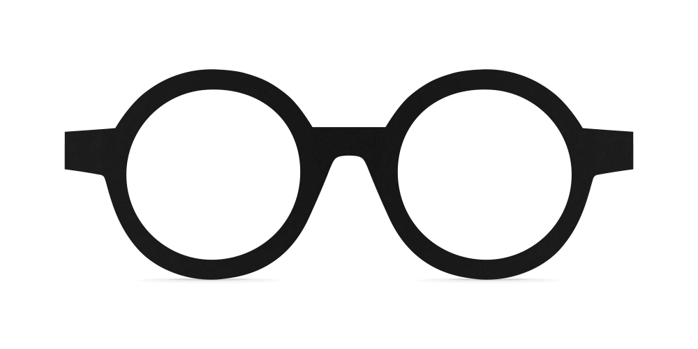 Nina Mûr Dante eyeglasses in Black — handcrafted Madrid birch wood frame
