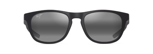 Maui Jim Melemele sunglasses in Matte Black, front view