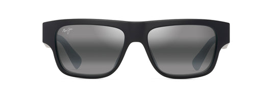 Maui Jim Kōkua sunglasses in Matte Black, front view