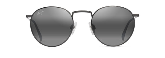 Maui Jim Pūkaua sunglasses in Shiny Dark Ruthenium, front view