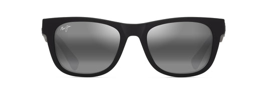 Maui Jim Kaulike sunglasses in Matte Black, front view