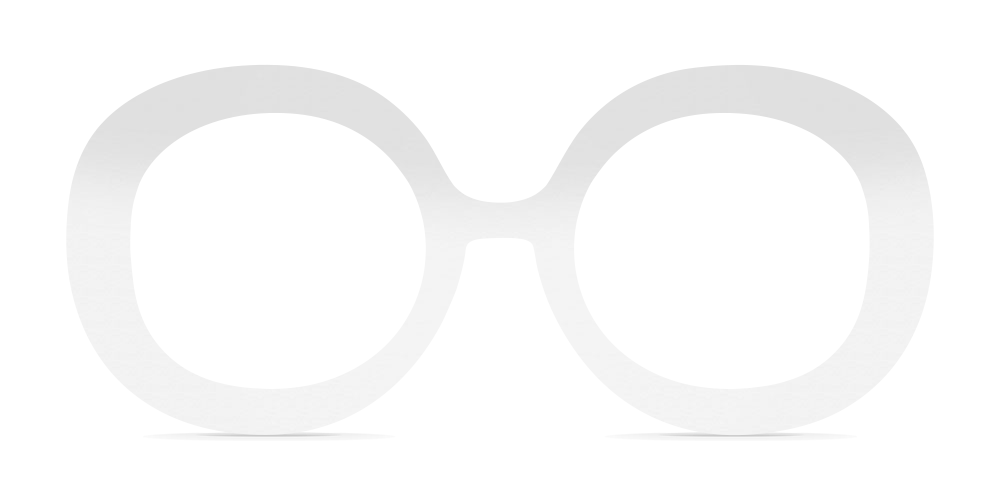 Nina Mûr Susana eyeglasses in White High Gloss — handcrafted Madrid birch wood frame
