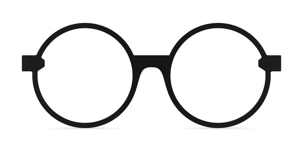 Nina Mûr Clotilde eyeglasses in Black — handcrafted Madrid birch wood frame