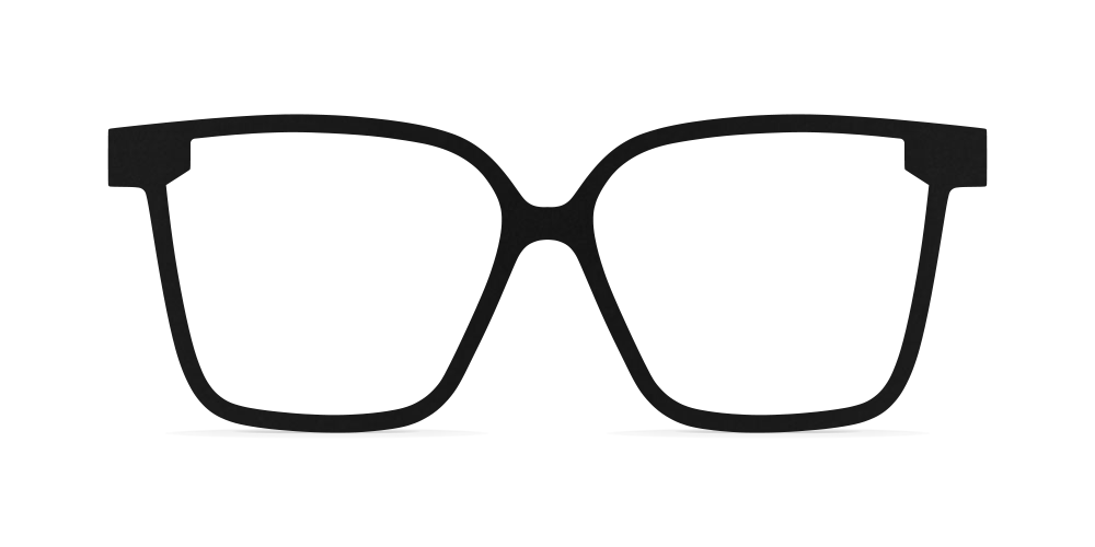 Nina Mûr Maribel RX eyeglasses in Black — handcrafted Madrid birch wood frame