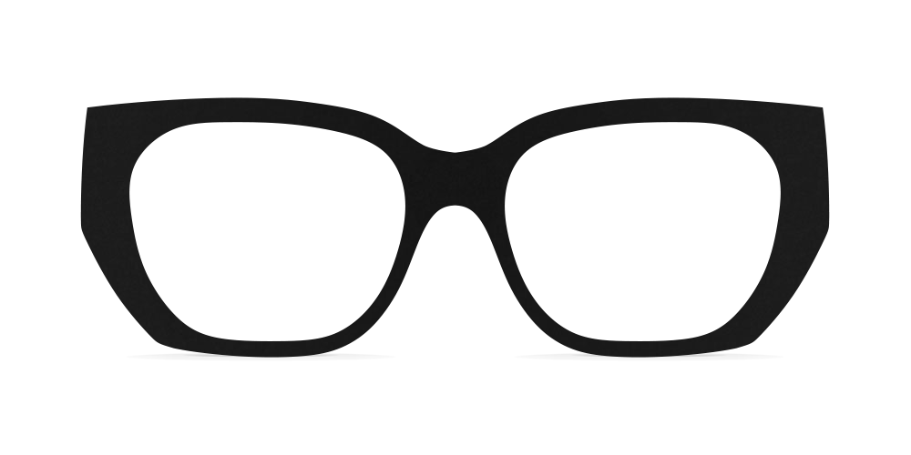 Nina Mûr Marta eyeglasses in Black — handcrafted Madrid birch wood frame