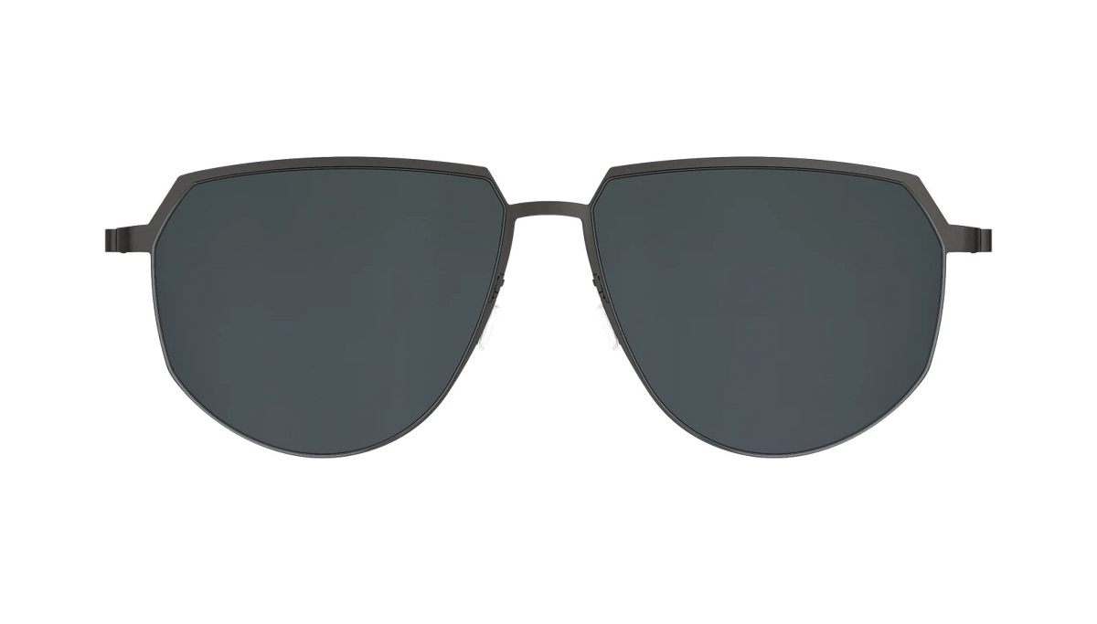 Lindberg TITANIUM 8914 - Black / 135 - Normal / Grey Polarized