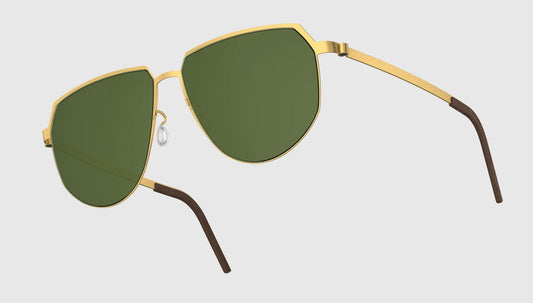 Lindberg TITANIUM 8914 - Gold / 125 - Short / Blue Gradient