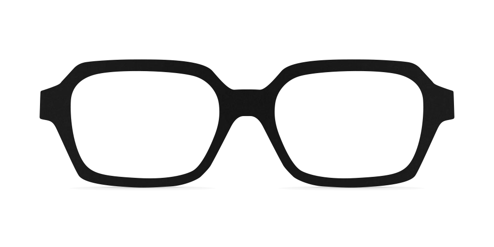Nina Mûr Jason eyeglasses in Black — handcrafted Madrid birch wood frame