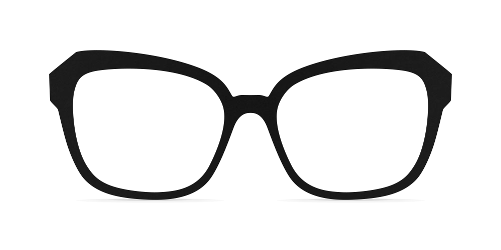 Nina Mûr Carolina eyeglasses in Black — handcrafted Madrid birch wood frame