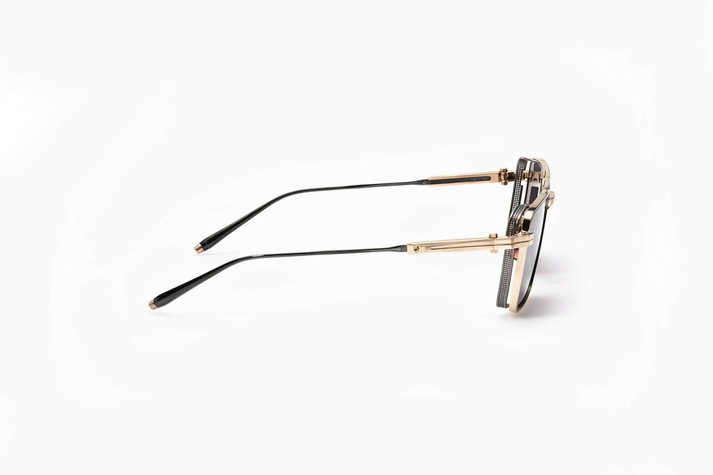 Akoni Sprint A Sunglasses Brushed Gold AKS-504E-55 Side