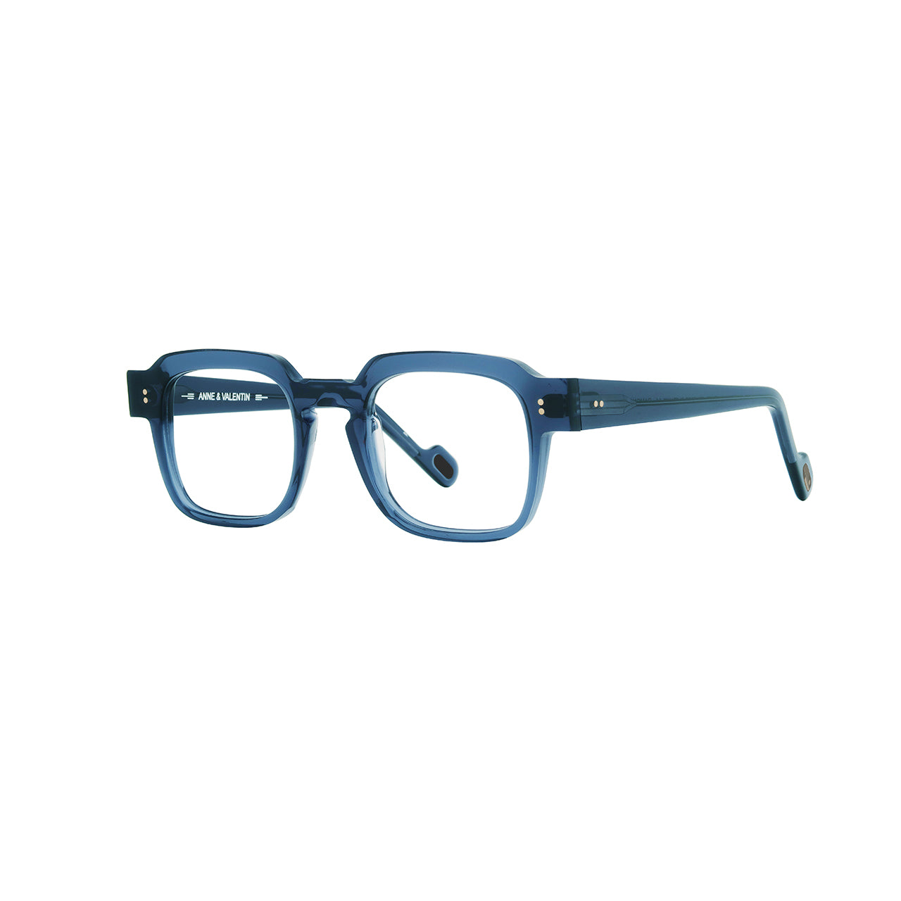 Anne Et Valentin DAMON Eyeglasses Light Blue 25C17 Side
