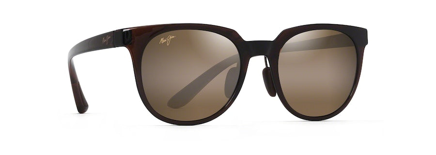 Maui Jim Wailua Sunglasses in BROWN - Angled View