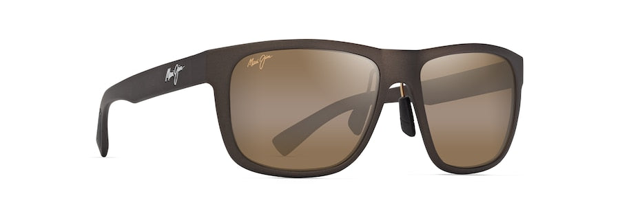 Maui Jim Puakea Sunglasses in BROWN - Angled View