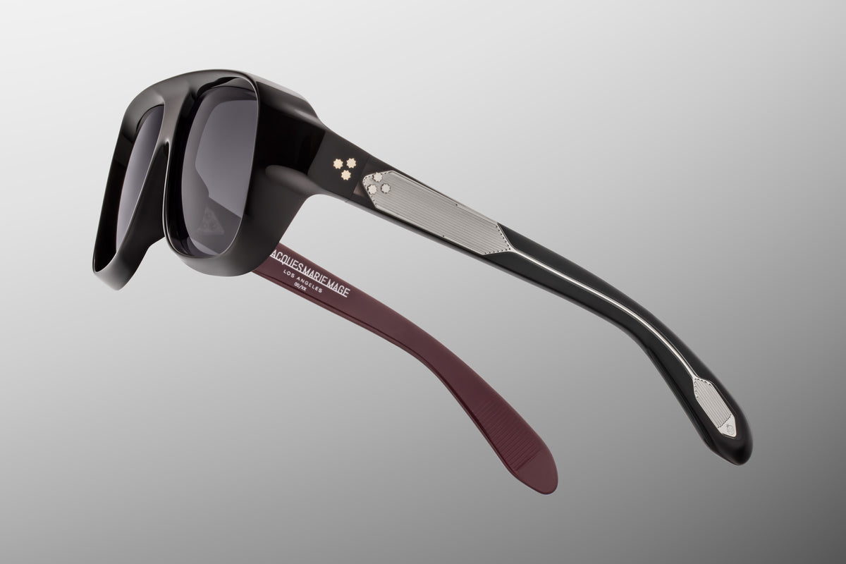 Jacques Marie Mage Getaway Sunglasses Bloodstone JMMIJC-6P Detail