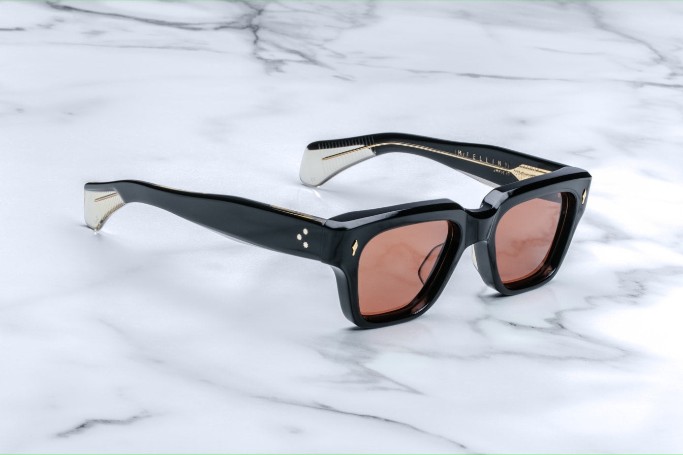 Jacques Marie Mage Fellini Sunglasses Beluga JMMFE-7T Profile
