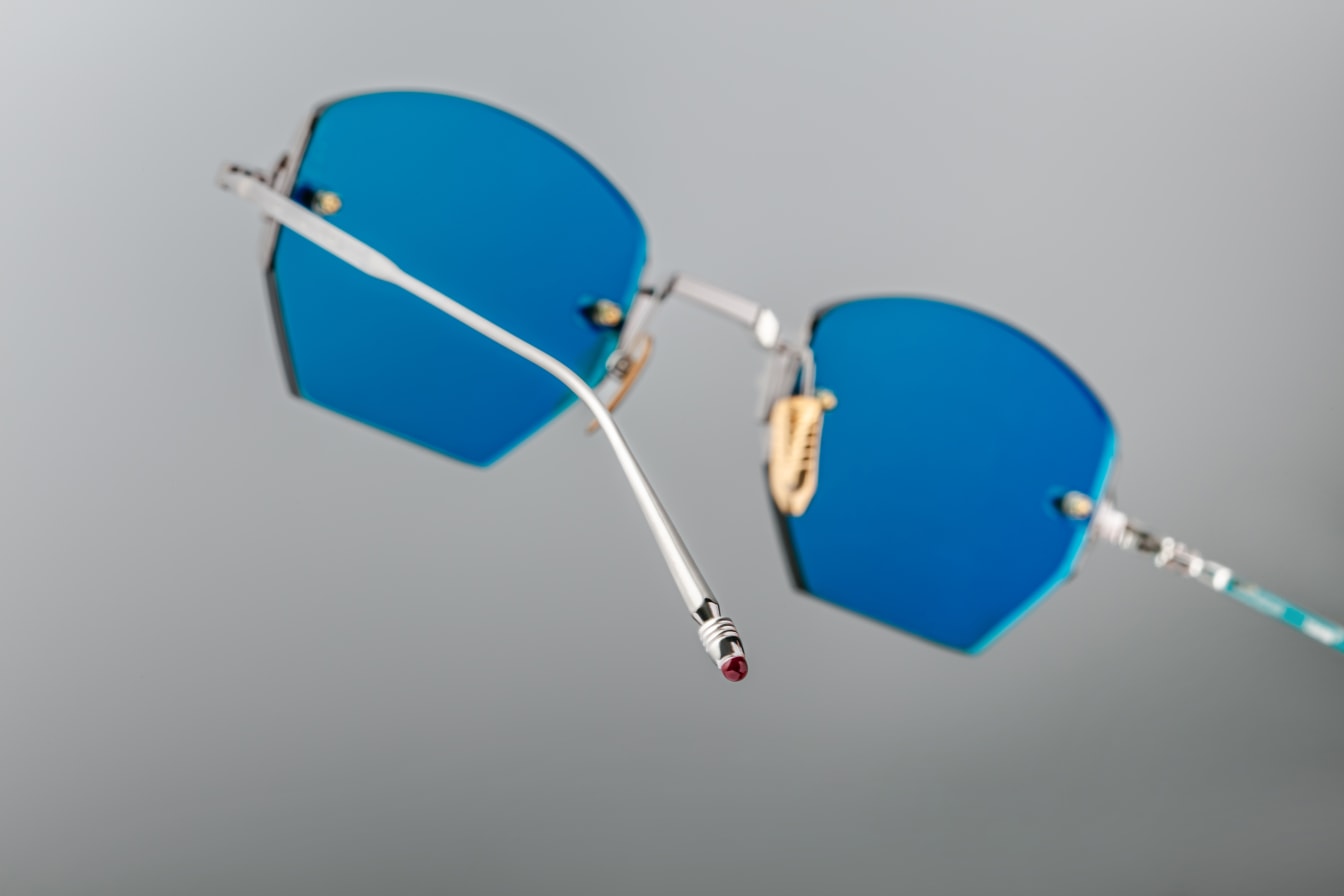 Jacques Marie Mage Oatman Sunglasses Dew JMMOA-16P Detail