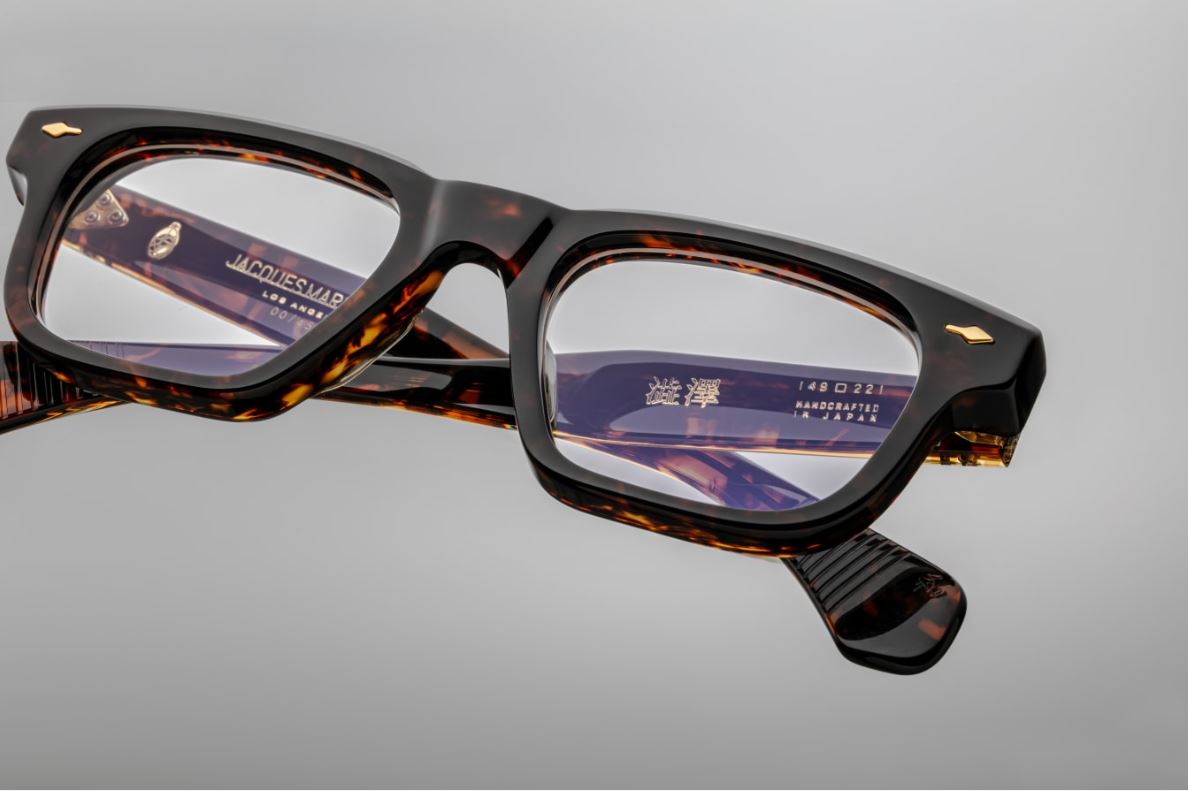 Jacques Marie Mage Shibusawa Eyeglasses Agar JMMSWRX-6D Detail