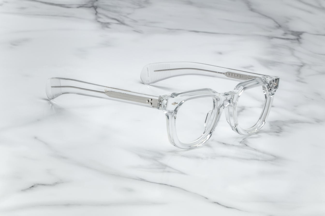 Jacques Marie Mage Vendome Rx Eyeglasses Clear JMMVERX-63 Profile