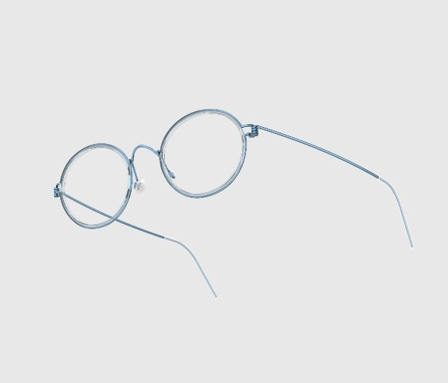 Lindberg AIR TITANIUM RIM KIDS SKYE - Cobalt Blue/Light Blue Insert - P20/K259/Basic - Detail View