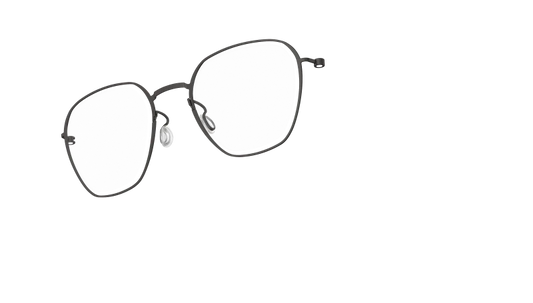 LINDBERG THINTANIUM 5806 — Black — titanium eyeglasses — PERSPECTIVE — official product render