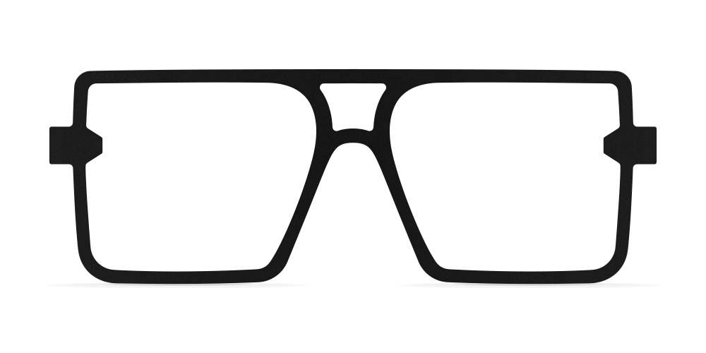 Nina Mûr Tete eyeglasses in Black — handcrafted Madrid birch wood frame