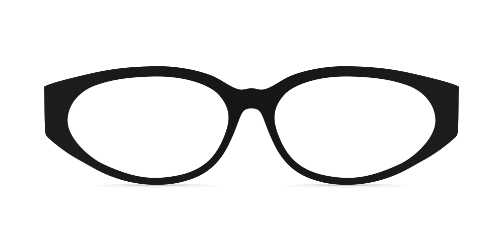 Nina Mûr Viki eyeglasses in Black — handcrafted Madrid birch wood frame