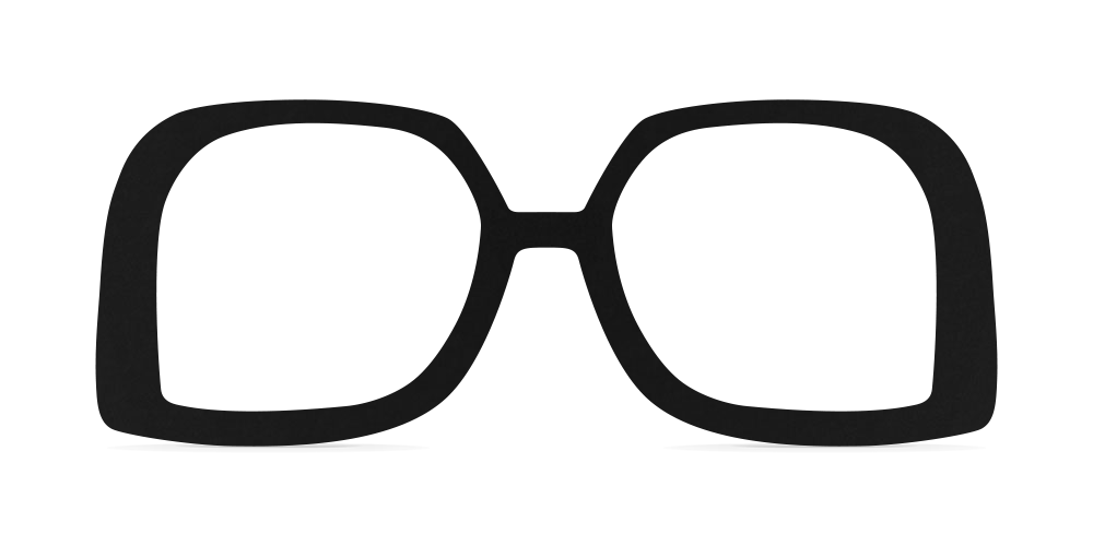 Nina Mûr Beatrice eyeglasses in Black — handcrafted Madrid birch wood frame
