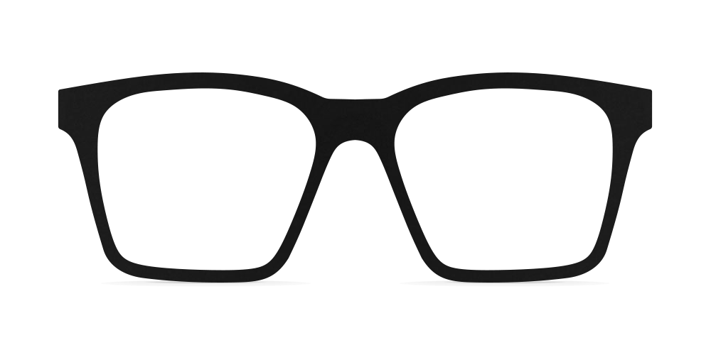 Nina Mûr Javier eyeglasses in Black — handcrafted Madrid birch wood frame