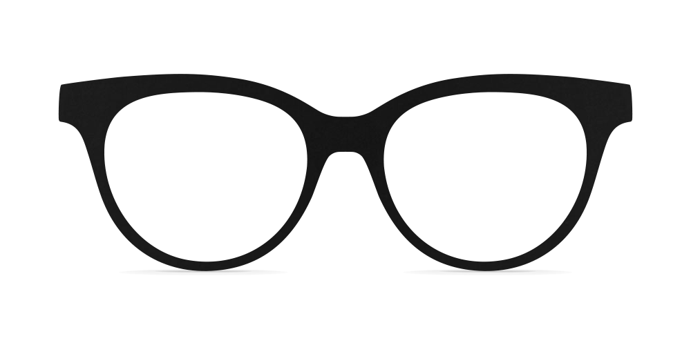 Nina Mûr Carmen eyeglasses in Black — handcrafted Madrid birch wood frame