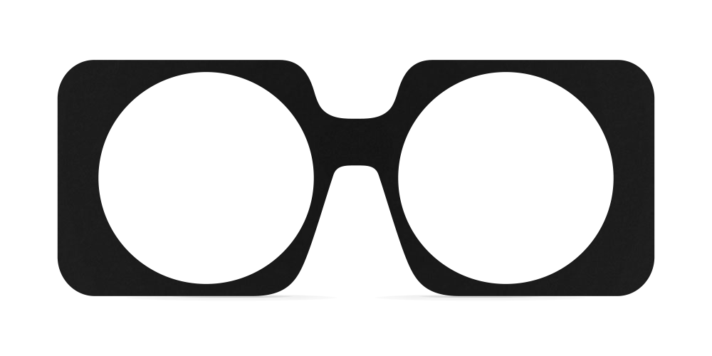Nina Mûr Lyonel eyeglasses in Black — handcrafted Madrid birch wood frame