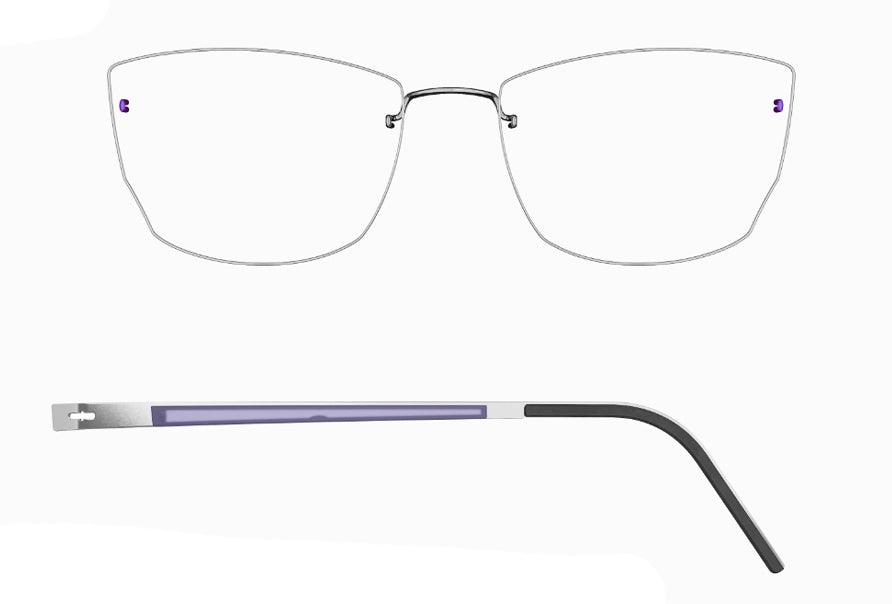 SPIRIT TITANIUM RIMLESS WITH 516 TEMPLE