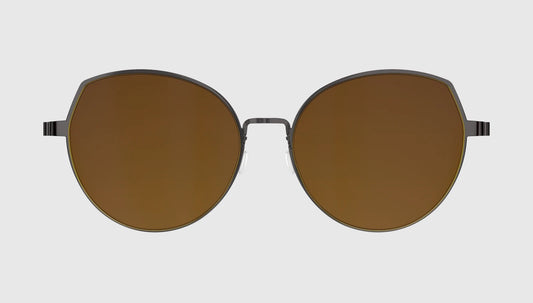 Lindberg TITANIUM 8913 - Black - PU9/ / 135 - Normal / Brown Polarized