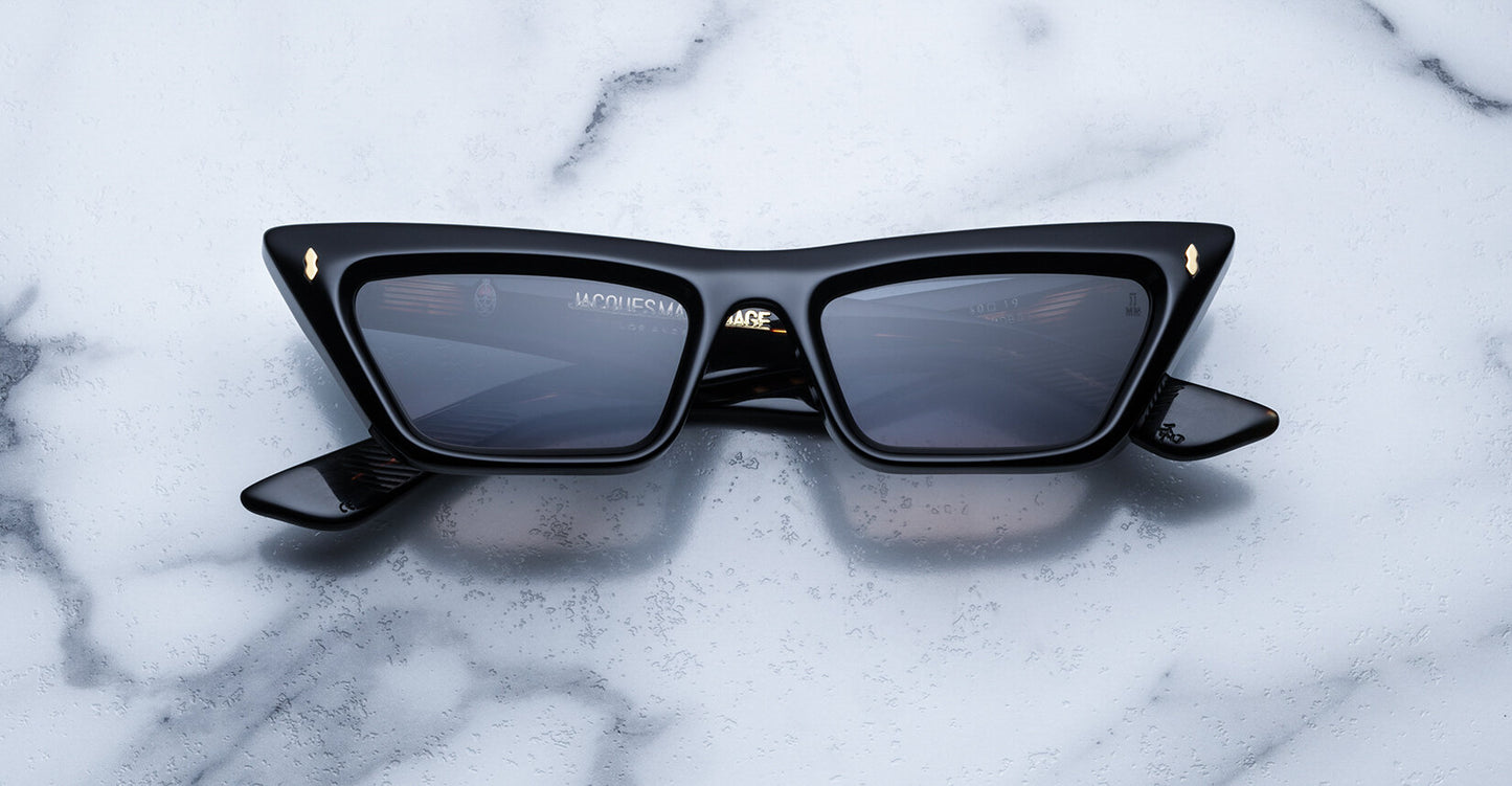 Jacques Marie Mage Debbie Sunglasses Noir JMMDB-01 Front