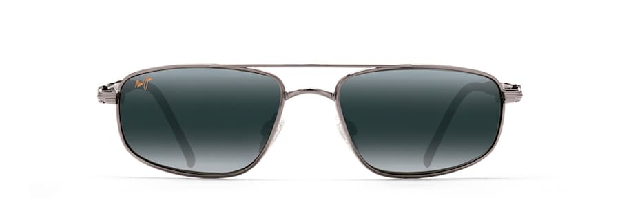 Maui Jim Kahuna Sunglasses in BLACK - Front View