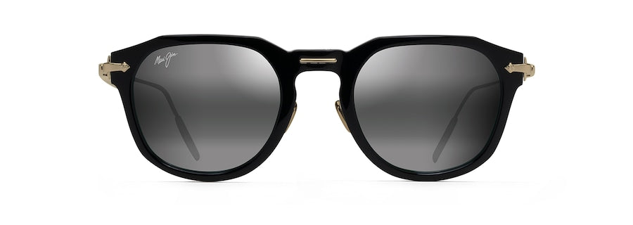 Maui Jim Alika Sunglasses in BLACK - Front View