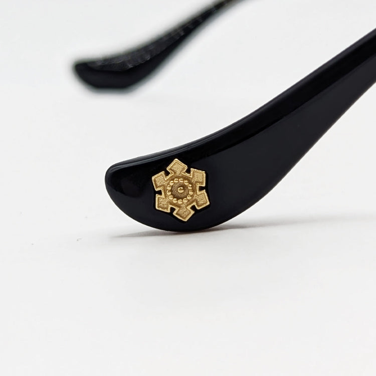 Gazal Lotus Collection Sterling Silver Eyewear