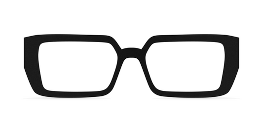 Nina Mûr Sebastian eyeglasses in Black — handcrafted Madrid birch wood frame