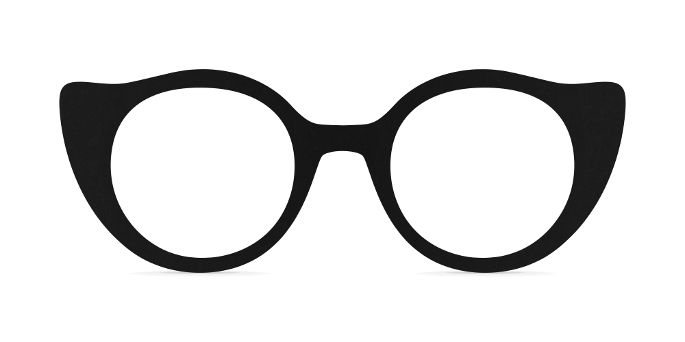 Nina Mûr Marni eyeglasses in Black — handcrafted Madrid birch wood frame