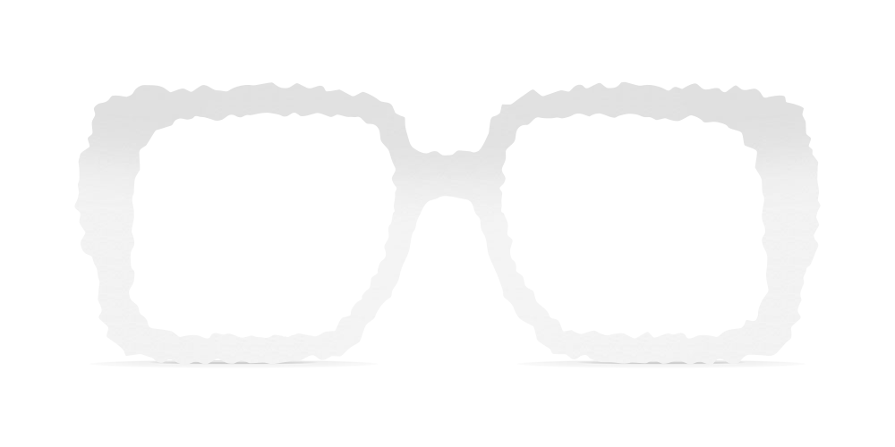Nina Mûr Simone eyeglasses in White High Gloss — handcrafted Madrid birch wood frame
