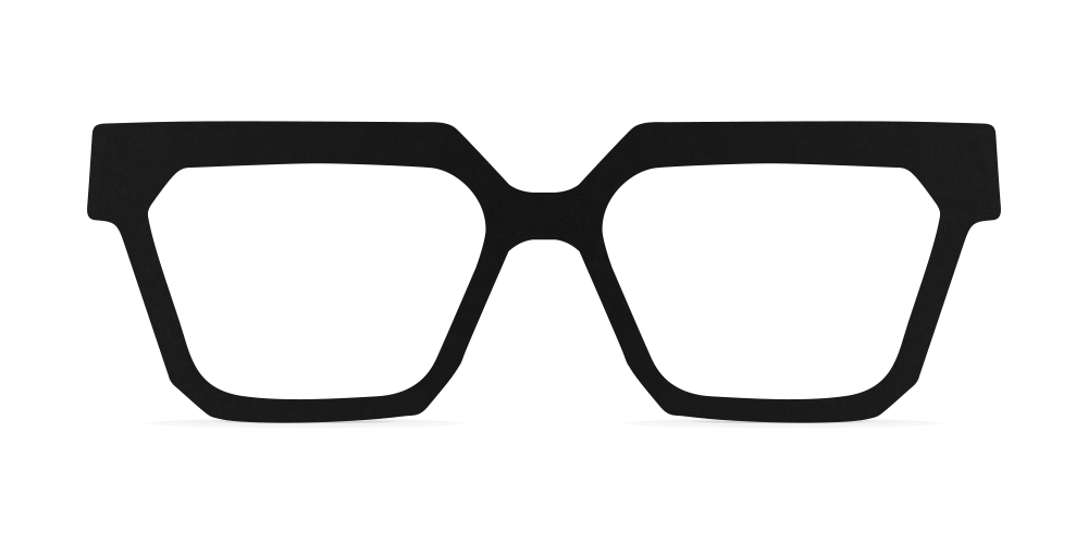 Nina Mûr Carmelo eyeglasses in Black — handcrafted Madrid birch wood frame