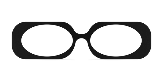 Nina Mûr Floren eyeglasses in Black — handcrafted Madrid birch wood frame