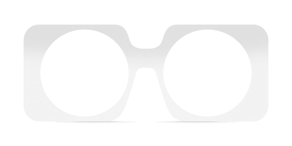 Nina Mûr Lyonel eyeglasses in White High Gloss — handcrafted Madrid birch wood frame