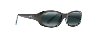 Maui Jim Punchbowl Sunglasses in BLACK - Angled View
