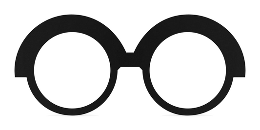 Nina Mûr Akoya Pearl eyeglasses in Black — handcrafted Madrid birch wood frame